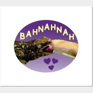 Muriel Loves Bahnahnah (purple color) Posters and Art